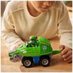 PAW PATROL Jungle Pups Schnappschildkröten-Fahrzeug mit Rocky-Figur – Transformierbares Spielzeug ab 3 Jahren – Bild 8