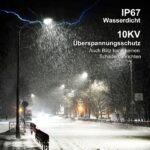 HOPEDAMAI 200W LED Strahler Außen 28000 Lumen – Straßenleuchte IP67 für Parkplätze & Industrie – Bild 2