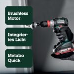 metabo BS 18 LT BL Q Akku-Bohrschrauber 18 V Brushless – Profi-Werkzeug ohne Akku – Bild 4