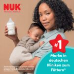 NUK Perfect Match Babyflasche 260 ml – Anti-Kolik für 3+ Monate | 2er Set Affe – Bild 6