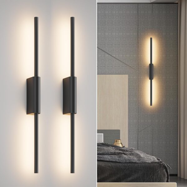 Coinmit LED Akku-Wandleuchte 60cm – Dimmbar 3000K-6000K mit Fernbedienung & Timer