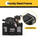 Conlun Katzentransportbox M – Flugzeugtauglich mit Sicherheitsschnalle für bis 7 kg – Bild 7