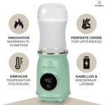 blimbini® Pro+ Flaschenwärmer – Akkubetrieben mit USB-C für unterwegs – Bild 4