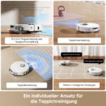 dreame L40 Ultra AE Saugroboter – 19.000 Pa Saugkraft mit Wischfunktion & Smart Navigation – Bild 8