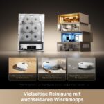 dreame Matrix10 Ultra Saugroboter – 30.000 Pa mit Multi-Mop-Wechselstation & 8 cm Hindernisüberwindung – Bild 3