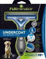 Furminator deShedding-Tool Grösse L Langhaar – Unterfellbürste für grosse Hunde – Bild 9