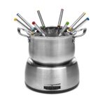 Princess Family Fondue-Set 800 W – Edelstahl Fonduetopf für 8 Personen mit Thermostat – Bild 9