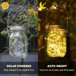 HOYIBO Solar Lichterkette 4er-Set mit 30 LEDs – IP65 Wasserdichte Gartenlaterne für Aussen – Bild 4