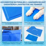 Angelpet Kühlmatte M 65x50cm – Selbstkühlende Gelmatte für Hunde & Katzen – Bild 5