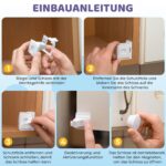 WunderHippo Magnetische Kindersicherung 20er-Set – Unsichtbarer Magnetverschluss für Schränke & Schubladen – Bild 6
