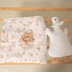 MiuK!ns Musselin Babydecke 120x120 cm – 100% Baumwolle, Atmungsaktiv & Kuschelig – Bild 7