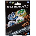 Beyblade X Dual Pack – Circle Ghost & Hack Viking mit Metallblades für Kampfspiele ab 8 Jahren – Bild 3
