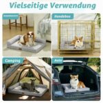 COZY KISS Kühlendes Hundebett XL – Orthopädisches Hundesofa mit Wärmeableitung – Bild 3