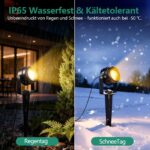 FIFlying LED-Gartenstrahler 4 in 1 mit 14m Kabel – 600 Lumen Gartenbeleuchtung IP65 – Bild 4