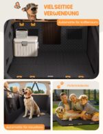 Lamicall Hundedecke Auto Rückbank – Wasserdichte Autoschondecke mit 195kg Tragkraft für Haustiere – Bild 8