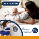 Niimo XXL Schwangerschaftskissen & Stillkissen – 2-in-1 Seitenschläferkissen für Schwangere – Bild 8