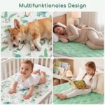 Yukkidds Bettunterlage 75x90 cm wasserdicht – 2er Pack Inkontinenzauflage für Babys & Kinder – Bild 8
