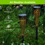 GEARLITE 4er Set Solarleuchten für Außen mit 2 LED & 800 mAh – IP65 Gartendeko – Bild 6