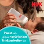 NUK Perfect Match 260ml 2er Set – Flexible Babyflaschen mit Anti-Colic-System – Bild 2