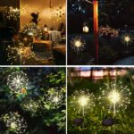 XRR Solar Feuerwerk-Lichter 2er Set mit 120 LED – IP65 wasserdicht für Garten & Terrasse – Bild 6