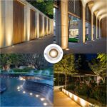 Bigzom 10er Set LED Terrasseneinbaustrahler warmweiss – IP67 Bodeneinbau für Aussen & Innen – Bild 7