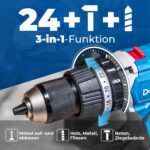Dong Cheng 20V Akku-Schlagbohrschrauber 120Nm – Bürstenlos mit 2×4.0Ah für Profi-Anwendungen – Bild 4