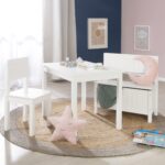 roba Kinderstuhl mit Lehne – Cremeweiß lackiert, 59x29x29 cm für Kinder 2-10 Jahre – Bild 6