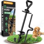 Bodenanker Hund ø 12mm – Erdanker bis 220 lbs für grosse Rassen
