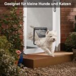 Ownpets Haustierklappe 24 × 29 cm – Magnetischer Verschluss für Katzen & kleine Hunde – Bild 7