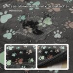 luciphia Wasserdichte Hundedecke aus Fleece – Schutzdecke für Sofa, Couch & Auto – Bild 3