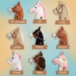 Pink Papaya Steckenpferd Einhorn Mandy – Plüsch-Spielpferd mit Sound für Kinder ab 3 Jahren – Bild 7