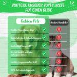 Golden Pets Zupfbürste M-L mit Schutznoppen – 2in1 Unterwollentfernung für Hunde & Katzen – Bild 5