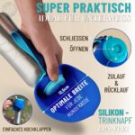 GIZZY® Hundetrinkflasche aus Edelstahl – Auslaufsicher & robust für unterwegs – Bild 4