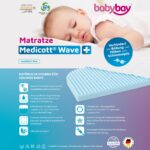 babybay MediTex Wave Beistellbett-Matratze – Atmungsaktiv & Schimmelsicher für Maxi, Boxspring, Comfort Plus – Bild 9