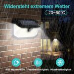 4er Set WELALO Solarleuchten mit Bewegungsmelder – 188 LED, 270° Weitwinkel, IP65 Wasserdicht – Bild 5