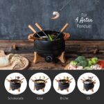 BOSKA Elektrisches Fondue-Set Party 2,3L – Temperaturregler für Käse-, Schokoladen- & Fleischfondue – Bild 5