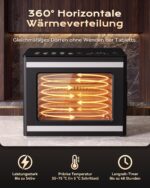 TRIUMPHKEY Dörrautomat 6 Ebenen – Edelstahl-Dörrgerät mit Touch-Display & Überhitzungsschutz – Bild 6