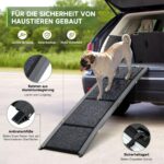 The Fellie Hunderampe 160 cm klappbar – Hundetreppe bis 110 kg für Auto & SUV – Bild 3