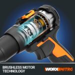 WORX NITRO 20V Akku-Bohrschrauber WX102.1 – Bürstenlos mit 60Nm & 2 Akkus – Bild 6