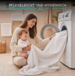 ALAVYA HOME® Betthimmel 150x240 cm mit Himmelstange – Bio-Baumwolle GOTS-zertifiziert – Bild 8