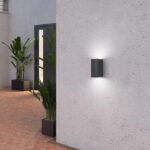 Klighten 4er-Set GU10 Wandleuchte Anthrazit – IP65 Aussenleuchte für Innen & Aussen – Bild 8