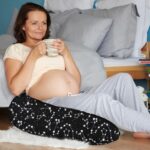 Amilian Stillkissen XXL – Schwangerschaftskissen aus 100% Baumwolle für Seitenschläfer – Bild 7