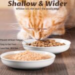 Wellbro Katzennapf Keramik 3er-Pack – Rutschfest & schnurrhaarfreundlich – Bild 5