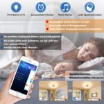 ACXIN 36W LED Deckenlampe Ø30cm – Dimmbar mit RGB, Bluetooth & APP-Steuerung – Bild 5