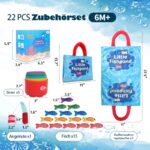 TenFans Montessori Angelspiel 22-teilig – Sensorisches Babyspielzeug ab 6 Monaten – Bild 2