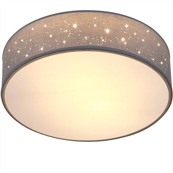 Monzana Deckenlampe Sternenhimmel 38cm 2-Flammig – Stilvolles Raumlicht mit E27 Fassung
