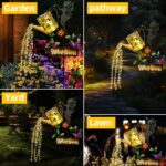 ZKLiLi Solarlampe Giesskanne – Fee Gartenleuchte wasserdicht für Aussen & Dekoration – Bild 6