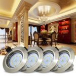 HiBay 4er LED Einbaustrahler Set GU10 5W Warmweiss – Energiesparend für Wohnräume – Bild 7