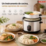 PALSON Risottomaker 750W – Multifunktionaler Reiskocher & Dampfgarer für Familie – Bild 6