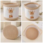 Tidelit Spielzeugkorb Giraffe – Aufbewahrungskorb für Kinderzimmer & Babyzimmer – Bild 7